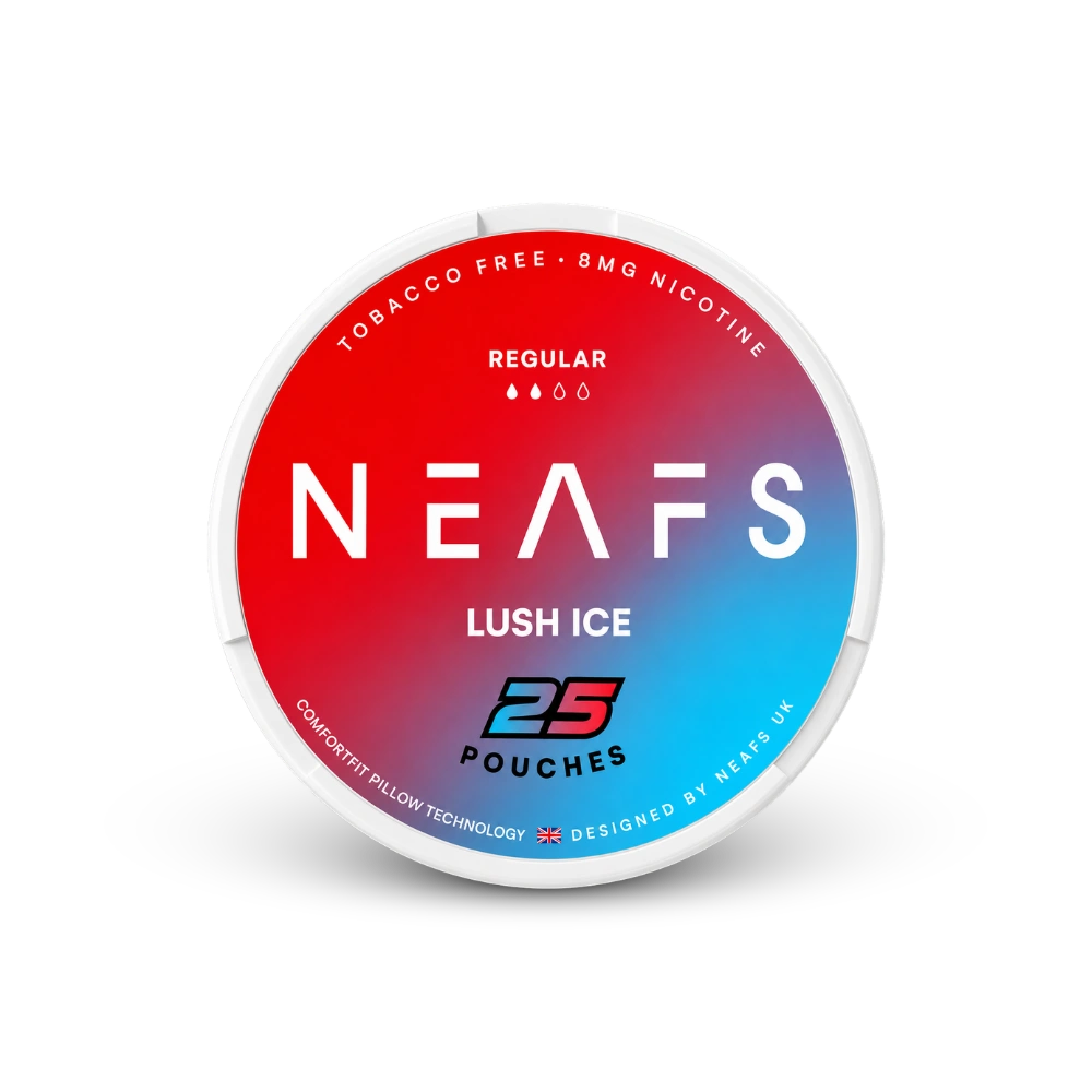 NEAFS Lush Ice Regular – lata de bolsitas de nicotina
