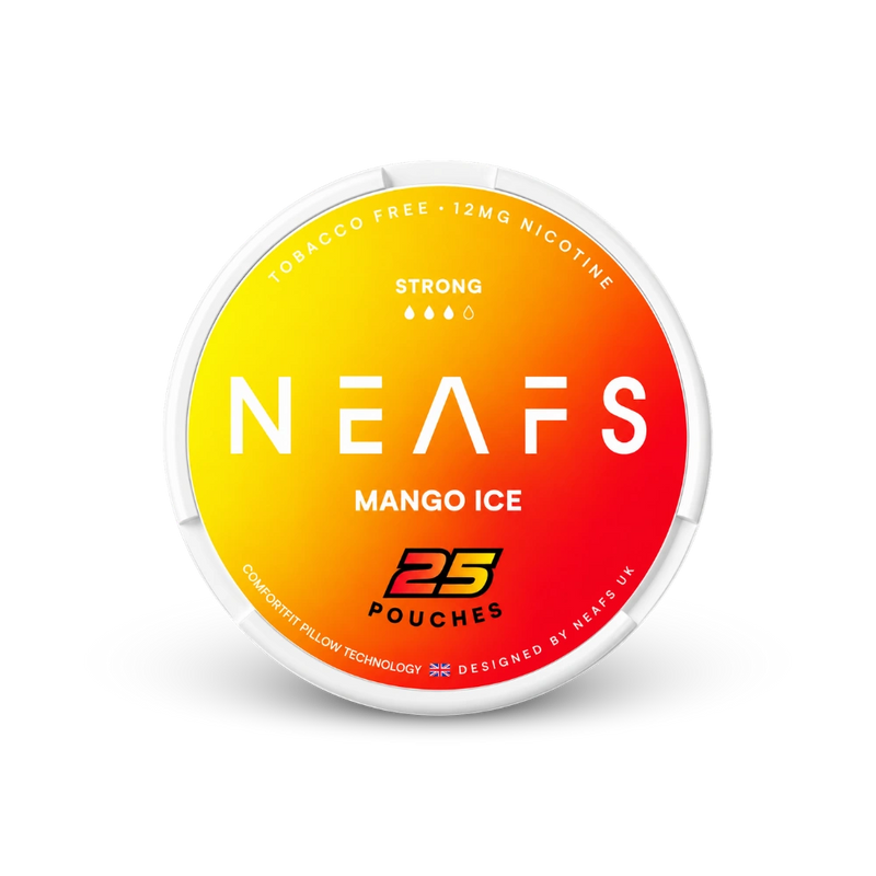 NEAFS Mango Ice Strong – lata de bolsas de nicotina