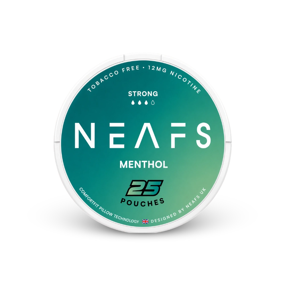 NEAFS Menthol Strong – lata de bolsas de nicotina