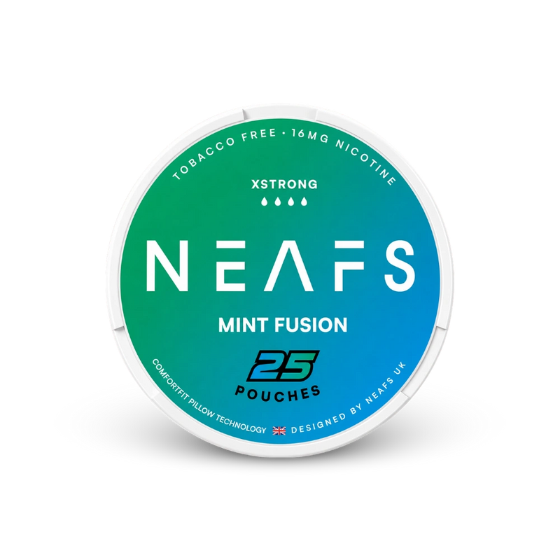 NEAFS Mint Fusion Extra Strong – lata de bolsas de nicotina