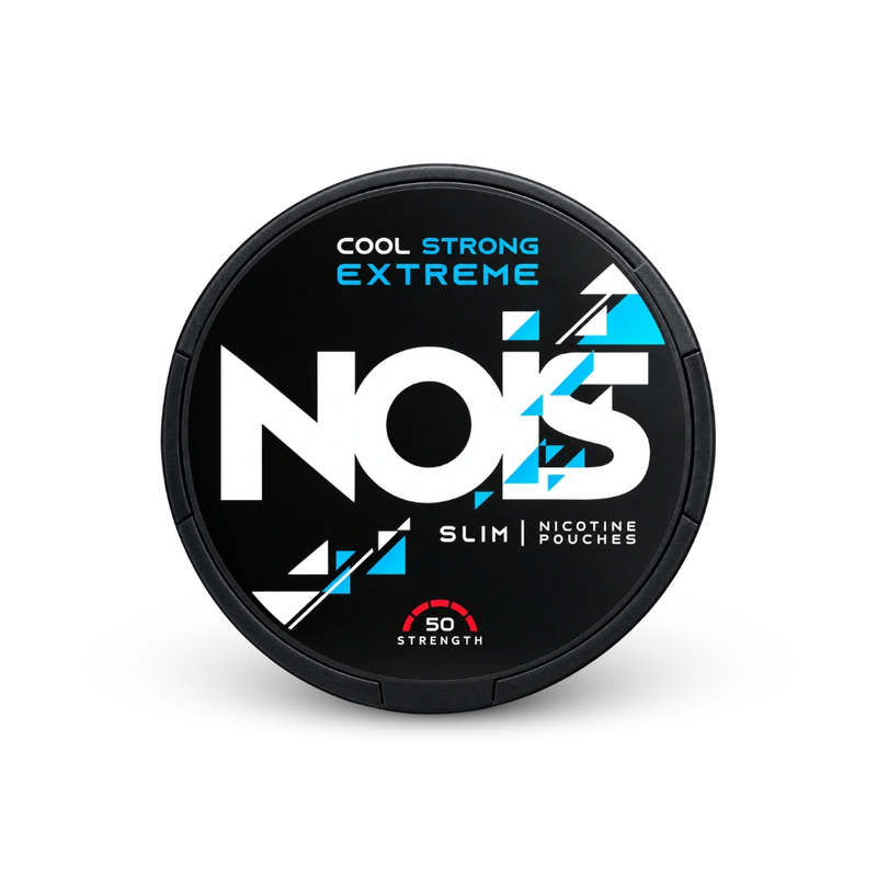 NOIS Cool Strong Extreme 50mg – lata de bolsas de nicotina