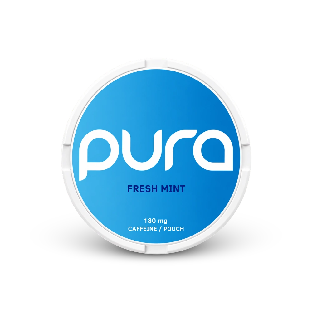 Pura Energy Fresh Mint 180mg – lata de bolsitas de nicotina