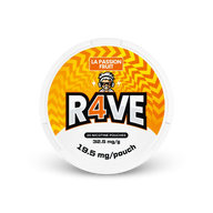 RAVE La Passion Fruit 32.5mg – lata de bolsas de nicotina