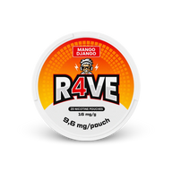 RAVE Mango Django 16MG – lata de bolsas de nicotina