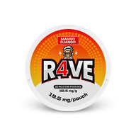 RAVE Mango Django 32.5mg – lata de bolsas de nicotina