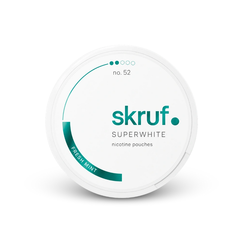 SKRUF Fresh Mint S2 – lata de bolsitas de nicotina