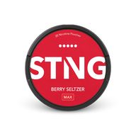 STNG Berry Seltzer MAX – lata de bolsitas de nicotina