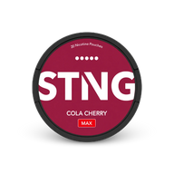 STNG Cola Cherry MAX – lata de bolsas de nicotina
