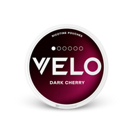 VELO Dark Cherry Mini – lata de bolsas de nicotina