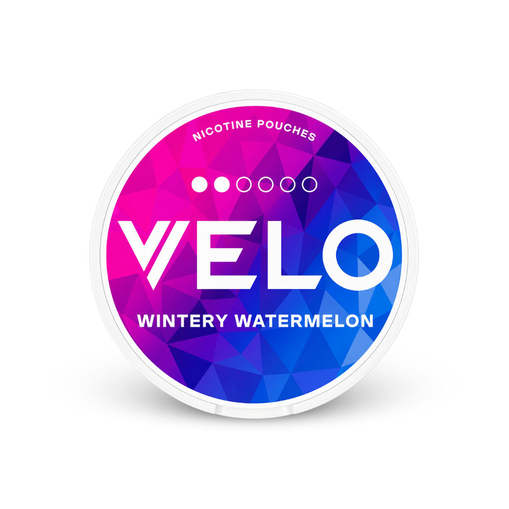 VELO Wintery Watermelon Mini – lata de bolsas de nicotina