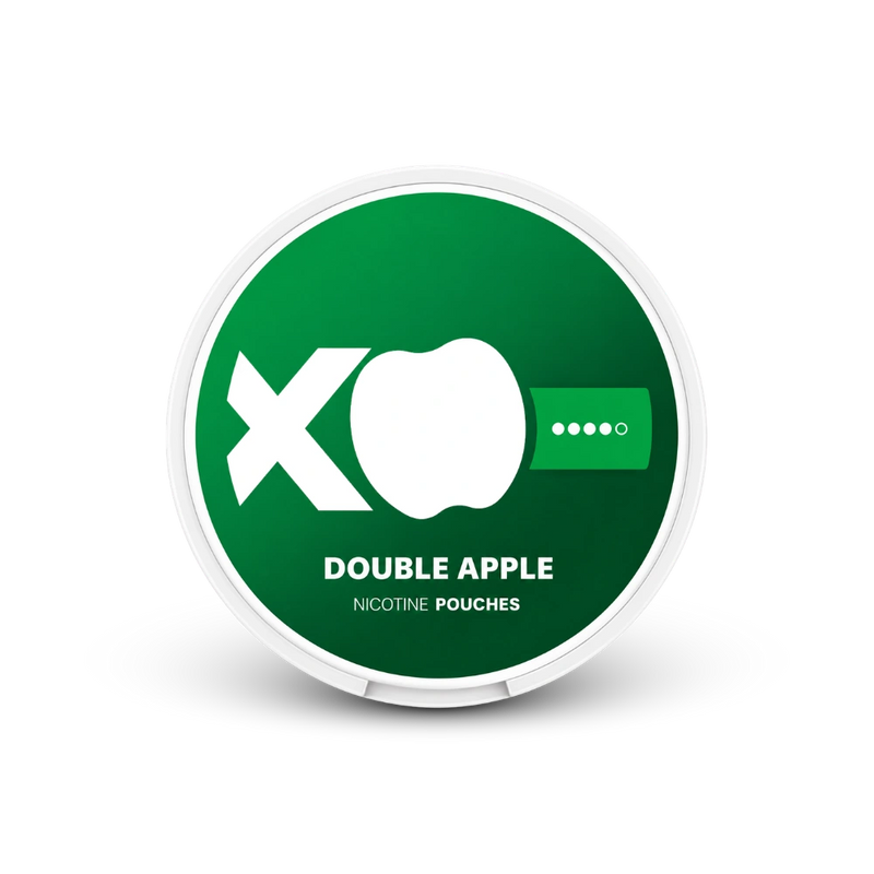 XO Double Apple – lata de bolsas de nicotina
