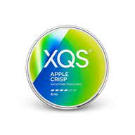 XQS Apple Crisp Slim Strong – lata de bolsas de nicotina