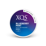 XQS Blueberry Mint Strong – lata de bolsitas de nicotina