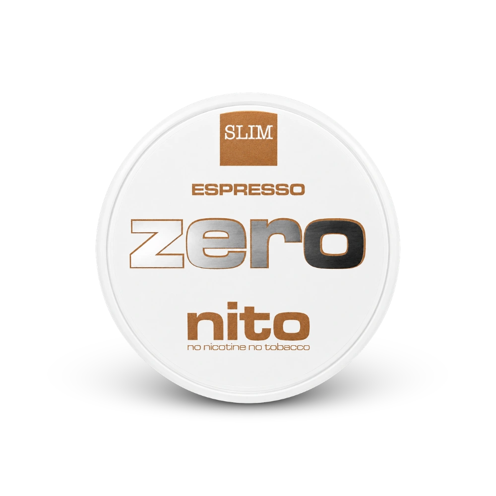 ZERONITO Espresso Slim – lata de bolsitas de nicotina