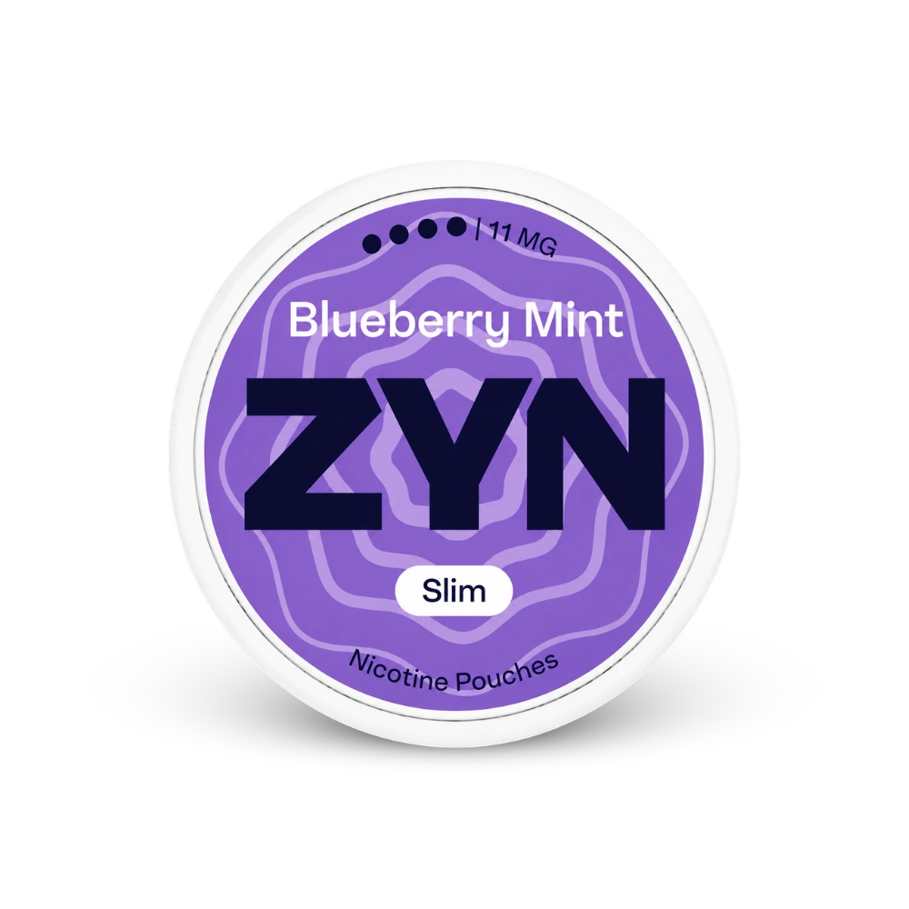 ZYN Blueberry Mint Slim S4 – lata de bolsitas de nicotina
