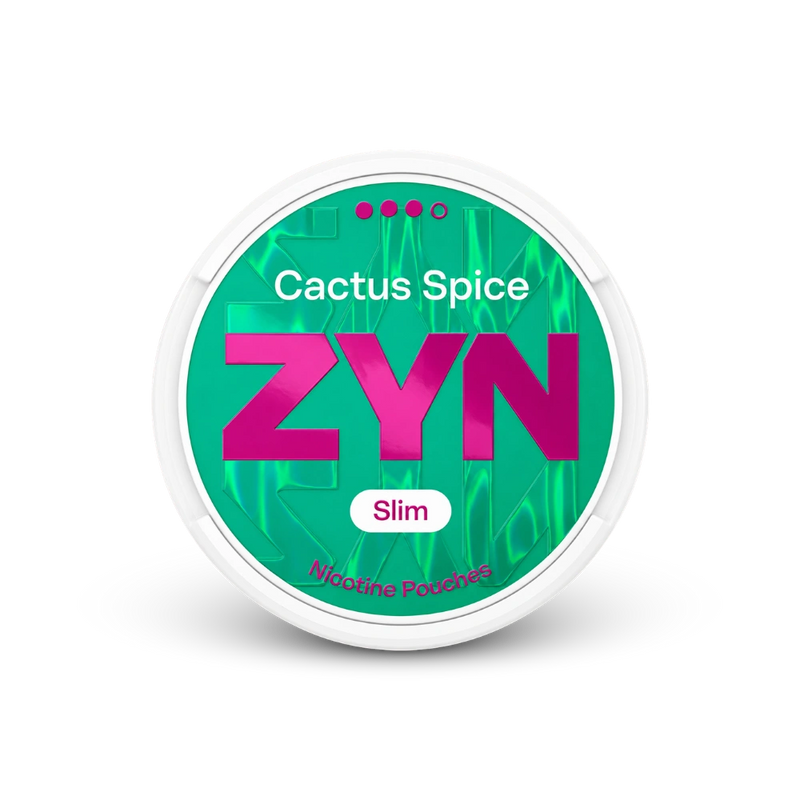ZYN Cactus Spice Slim S3 – lata de bolsitas de nicotina