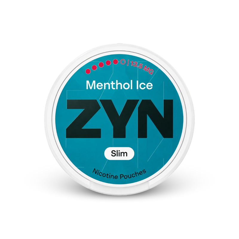 ZYN Menthol Ice Slim S5 – lata de bolsas de nicotina