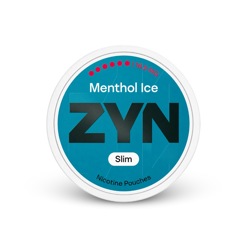 ZYN Mentol Hielo Slim S6 – lata de bolsas de nicotina