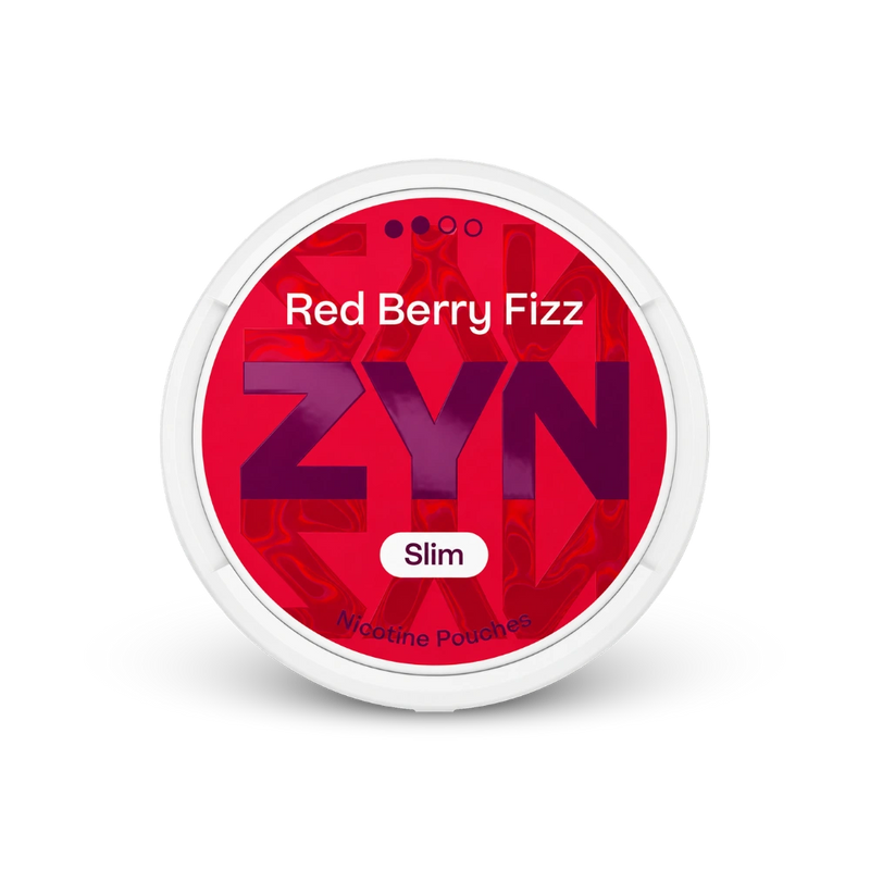 ZYN Red Berry Fizz Slim S2 – lata de bolsas de nicotina