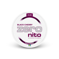 Zeronito Black Cherry Slim – lata de bolsas de nicotina