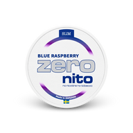Zeronito Blue Raspberry Slim – lata de bolsitas de nicotina