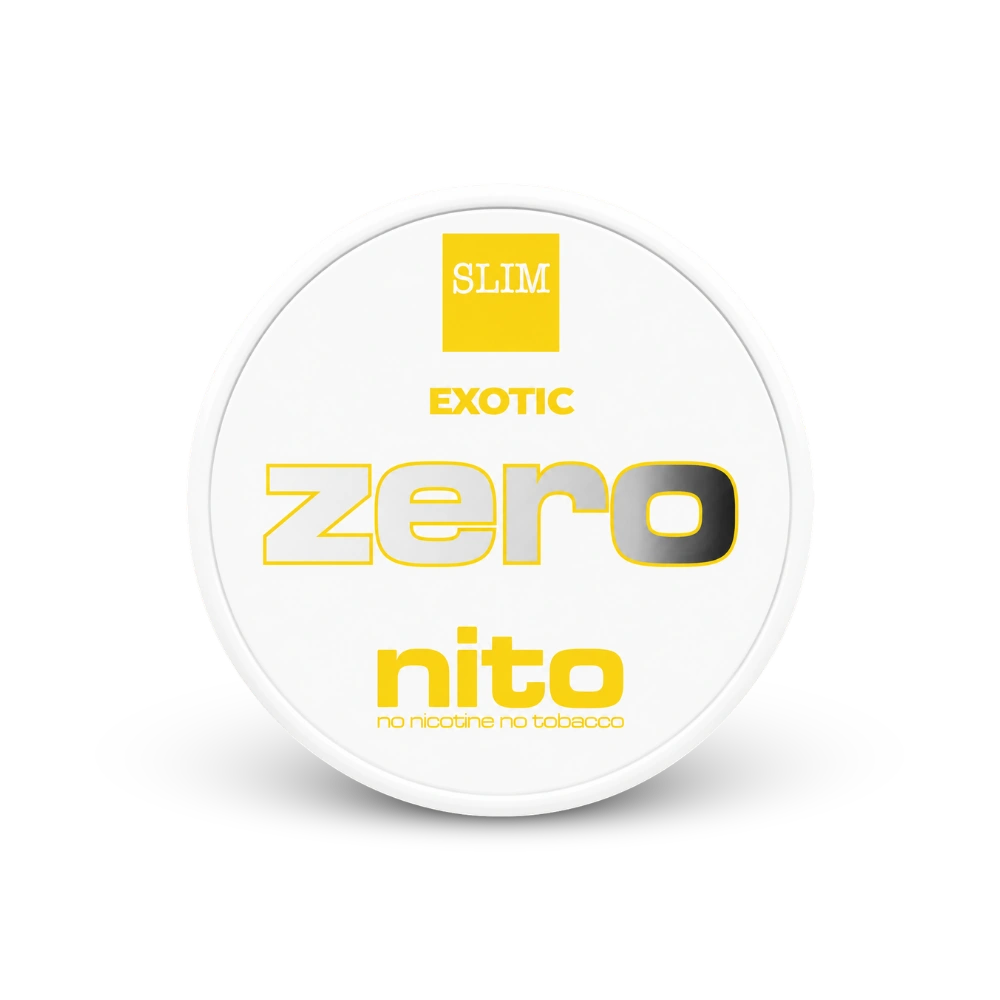 Zeronito Exotic Slim – lata de bolsas de nicotina