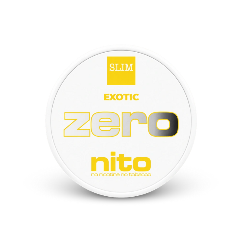 Zeronito Exotic Slim – lata de bolsas de nicotina
