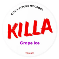 KILLA Grape Ice – lata de bolsas de nicotina
