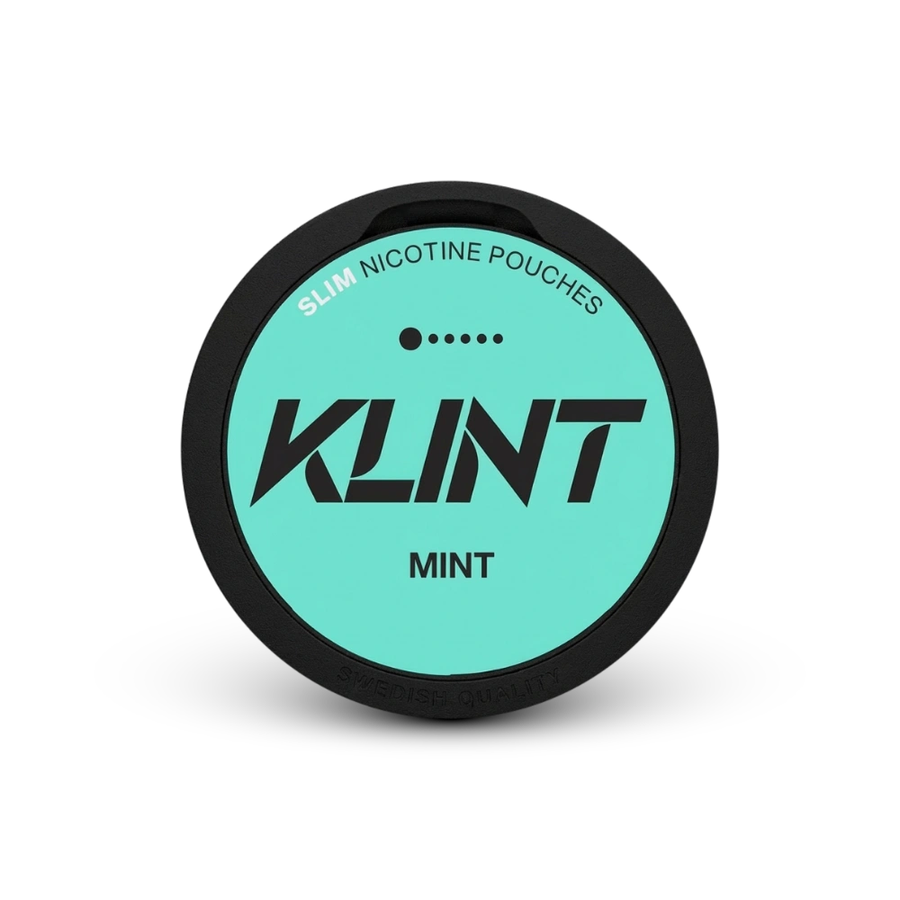KLINT Mint – lata de bolsas de nicotina
