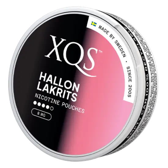 XQS Frambuesa Regaliz Slim Strong
