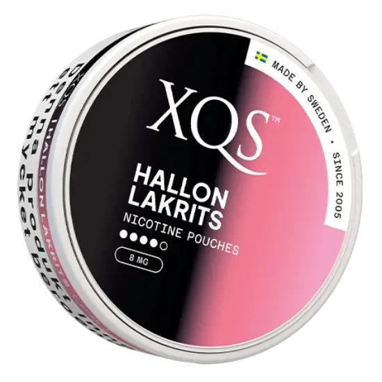 XQS Frambuesa Regaliz Slim Strong