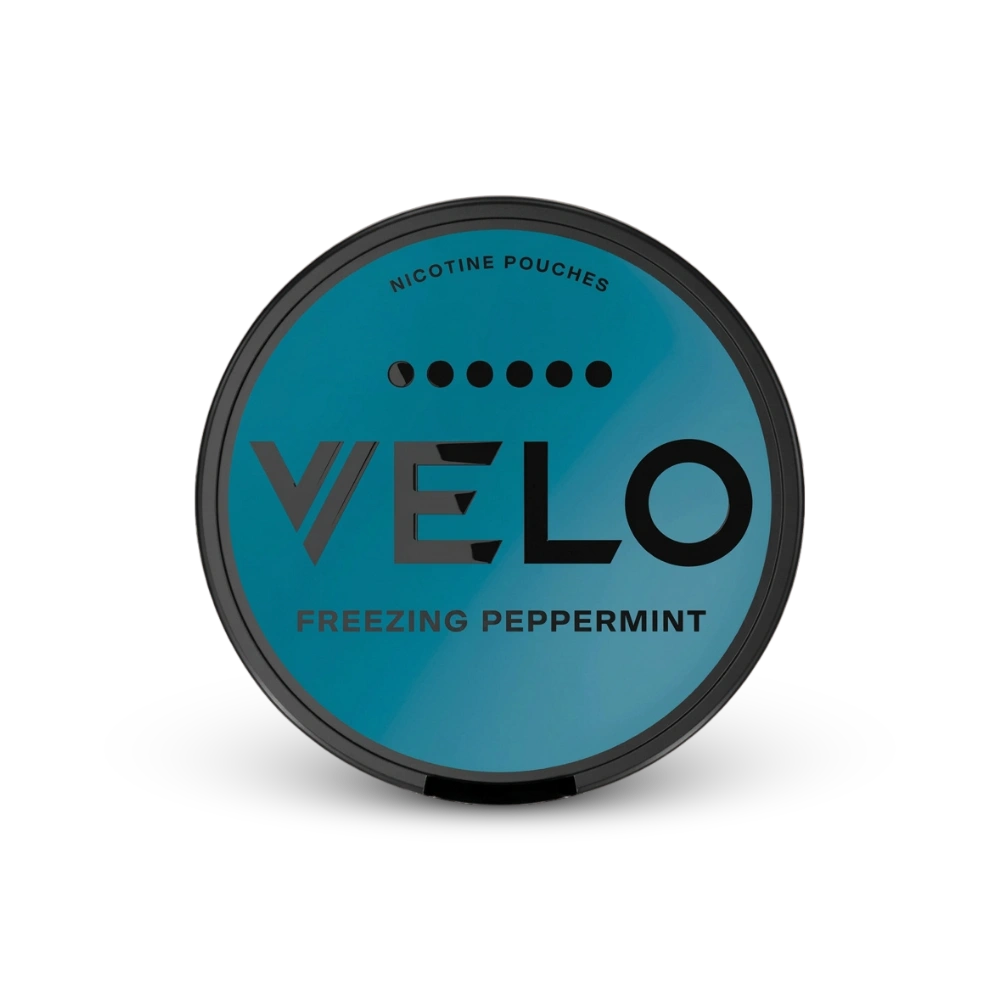 VELO Freezing Peppermint – lata de bolsas de nicotina