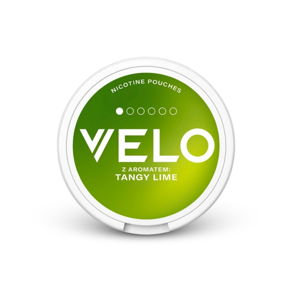 Velo Mini Tangy Lime – lata de bolsas de nicotina