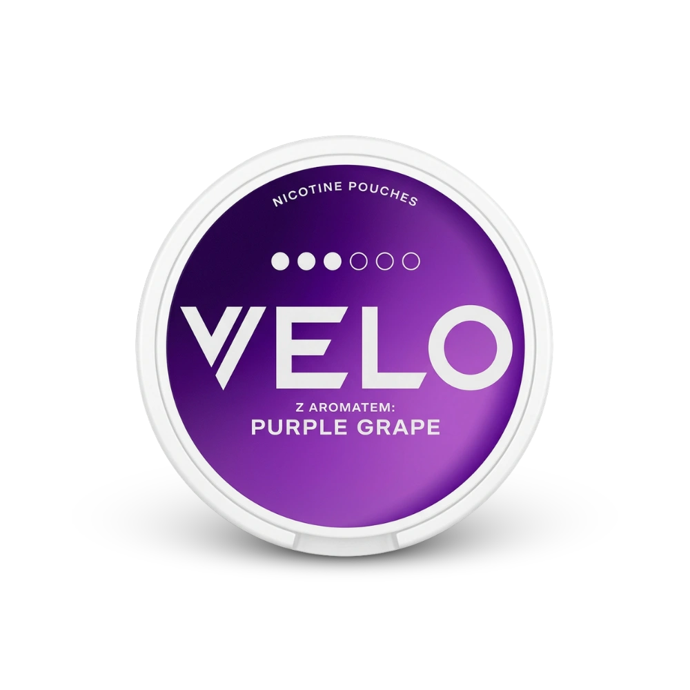 VELO Purple Grape – lata de bolsas de nicotina